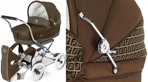 fendi car seat and stroller|Fendi stroller price.